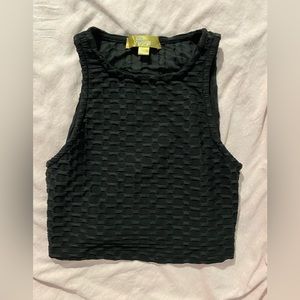 Black Workout Croptop